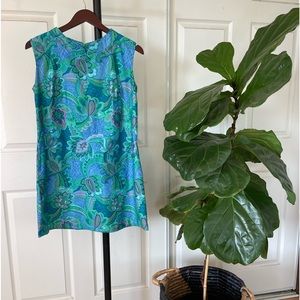 Miss Paisley Vintage Mini Dress (M)
